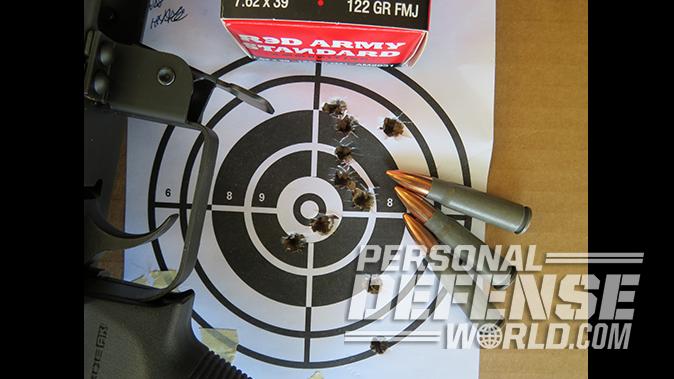 Century Arms RAS47 ak pistol target