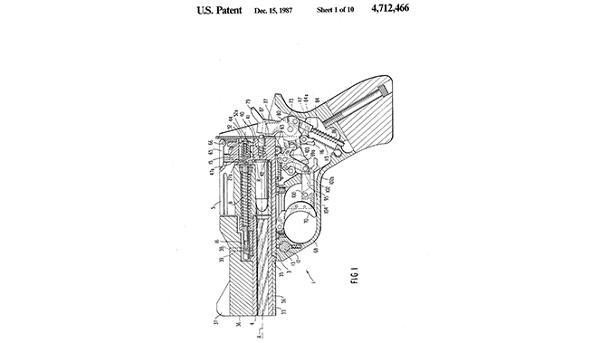semi-auto revolver mateba patent