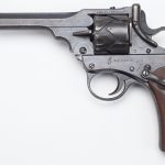 semi-auto revolver webley-fosbery left profile