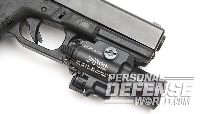 Glock 21SF pistol light