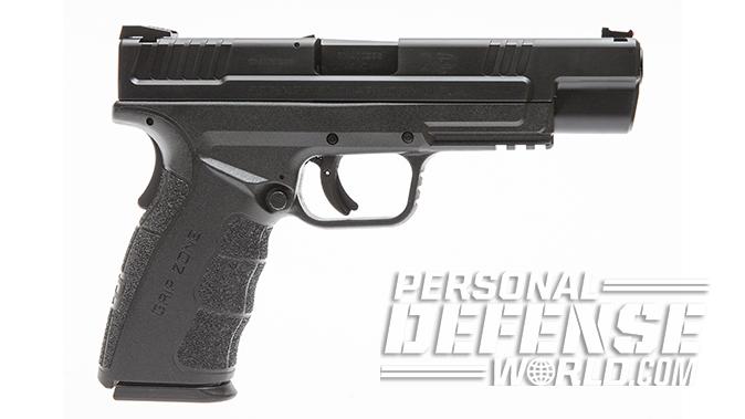 Glock 21SF springfield xd mod2 pistol right profile