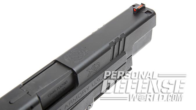 Glock 21SF springfield xd mod2 pistol angle
