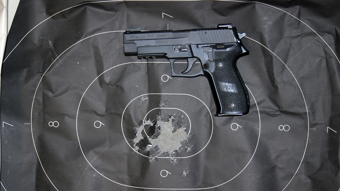 Double-Action guns Sig Sauer P226R pistol