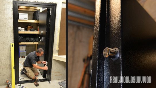 installing vault door hornady snap safe 2