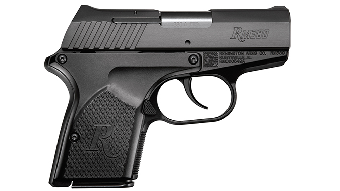 Ruger LCP remington rm380 pistol right profile
