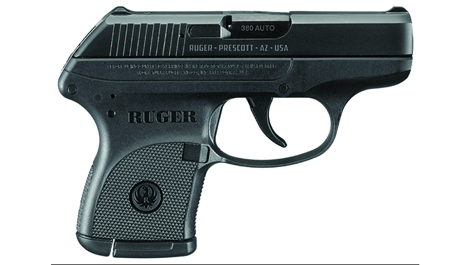 Ruger LCP pistol right profile