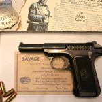 savage 1907 pistol certificate