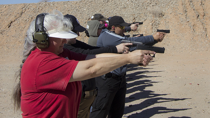 carrying concealed live fire training