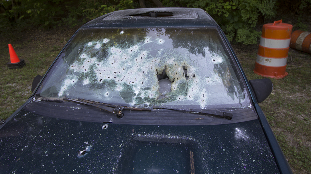 gunfight car tactics windshield
