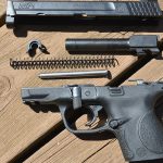 atei hybrid kit m&p9c pistol field stripped