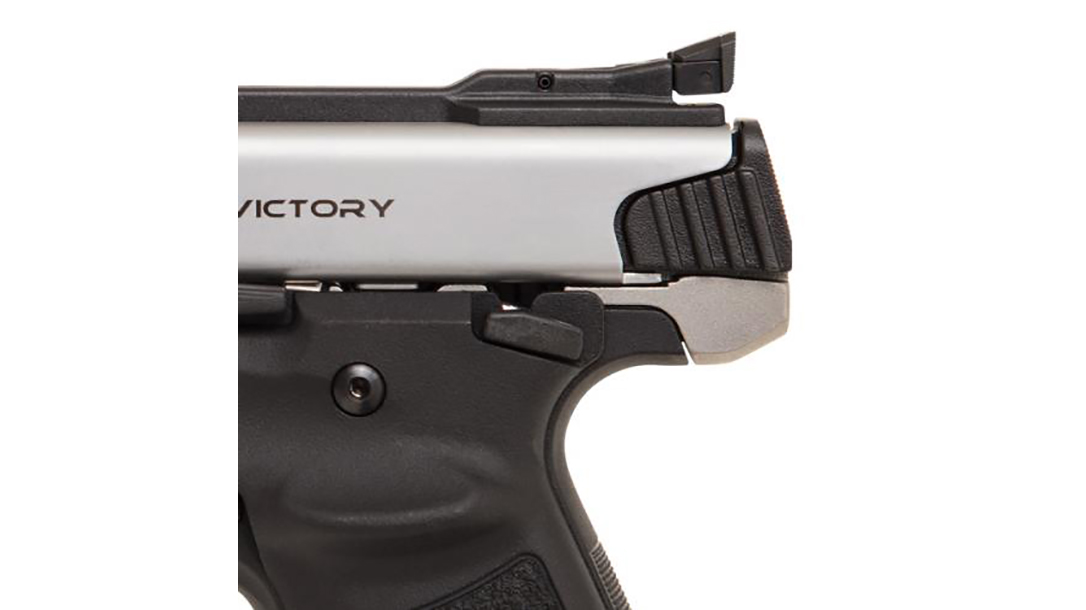 SW22 Victory Target Model pistol rear sight