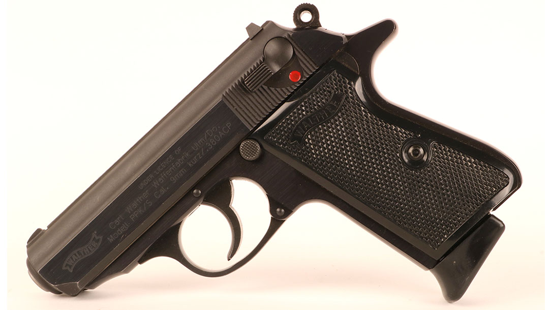 Walther PPK S pistol left profile