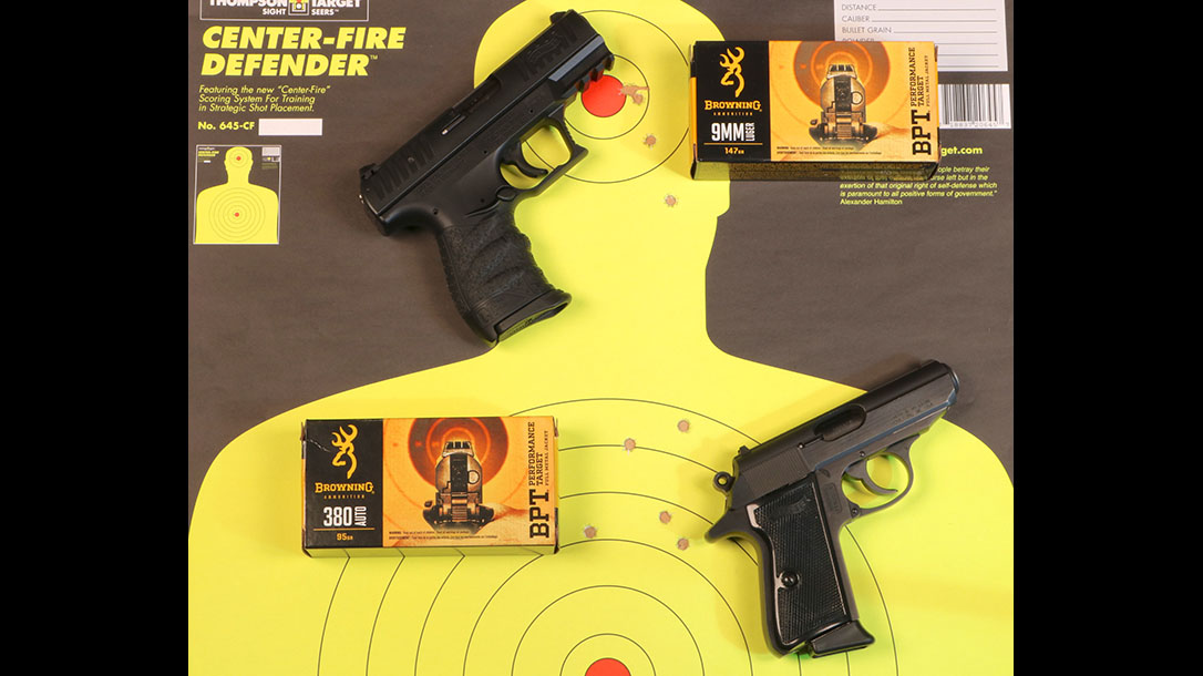 Walther CCP walther PPK s pistol target