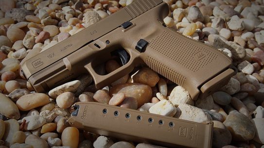 Glock 19X pistol 10-round magazine