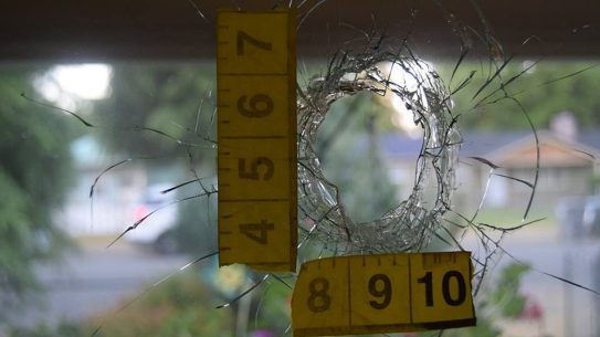 washington teen home intruder bullet hole