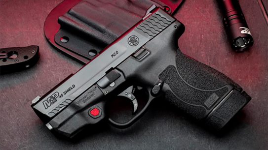 smith wesson M&P45 Shield M2.0 pistol red laser beauty