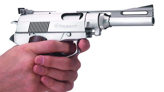 Wildey Survivor pistol pistol grip