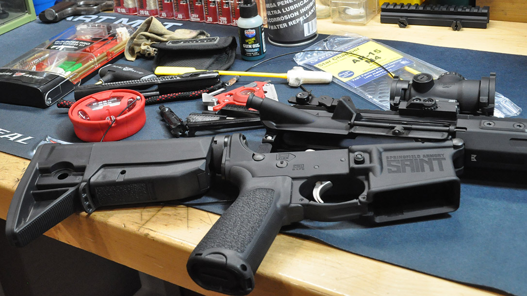 AR-15 Cleaning, Rifle Cleaning, Rifle Running