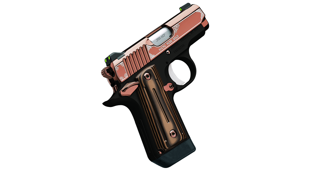 new female shooters kimber rose gold 1911