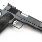 The Les Baer Premier II Hunter pistol, 10mm handgun, profile