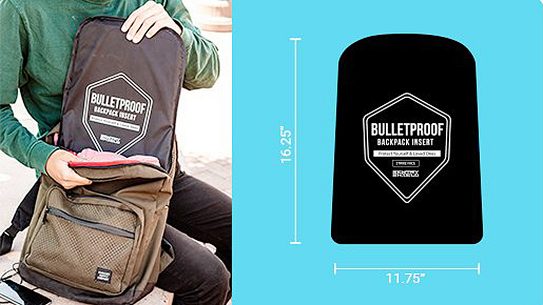 SentryShield Bulletproof Backpack Insert