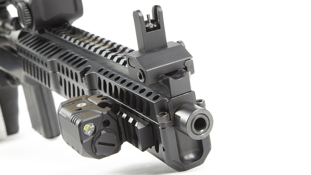 This new handgun takes up where the M1 "Enforcer" pistol left off...