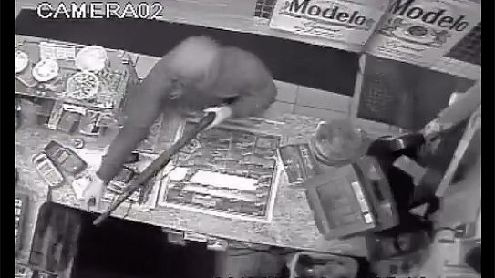 California Clerk Wrestles Shotgun From Robber