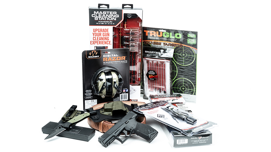 Taurus TX22 Pistol giveaway, folding knife, gun gear giveaway