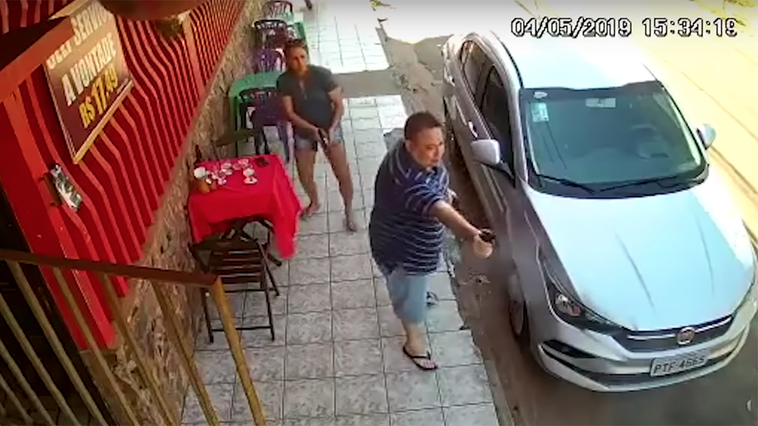 Armed Brazilian Couple