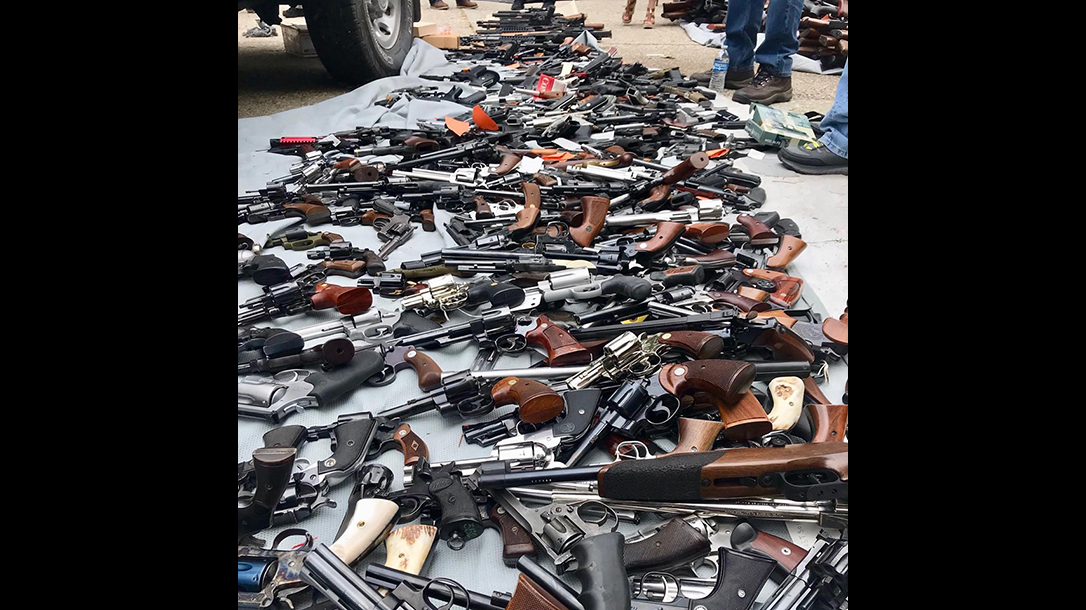 Handguns Seized, LA Gun Seizure