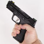 Performance Center M&P Shield 380 EZ Pistol review, grip