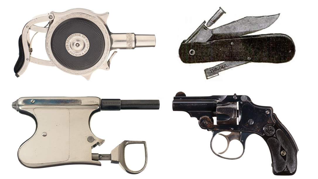 Unique Antique Pistols used for carry and self-defense