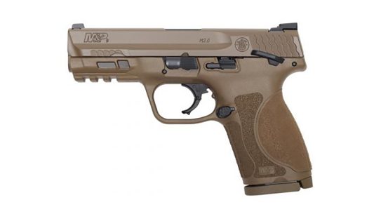 Smith & Wesson adds M&P 2.0 Compact FDE finish to line.