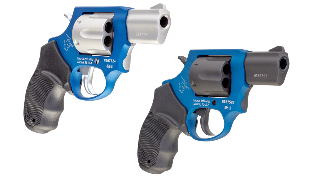 Taurus Adds Two Cobalt Blue models to 856UL revolver line