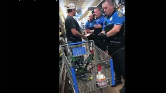 Walmart Bans Man nationwide for open carrying in store.