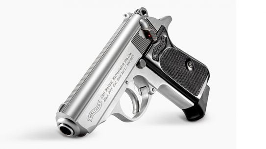The new Walther PPK Stainless is well suited for concealed carry.