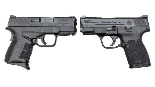 Both Springfield Armory and Smith & Wesson came out with compact 45s for carry.
