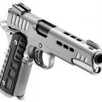 The updated Black Ice 1911 features lightening cuts in the slide.