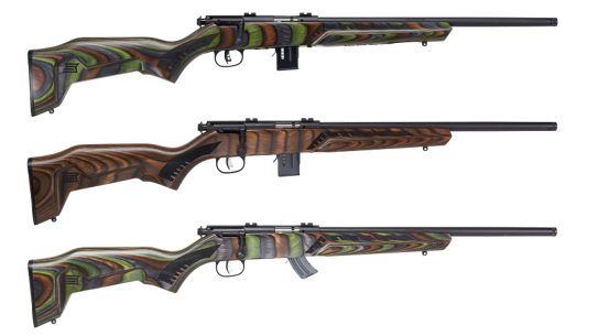 The Savage Minimalist features styling not common on classic rimfires.