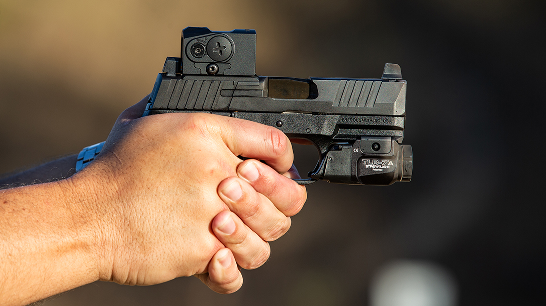 Built for EDC, the pistol shares many qualities and features with the Tactical line.