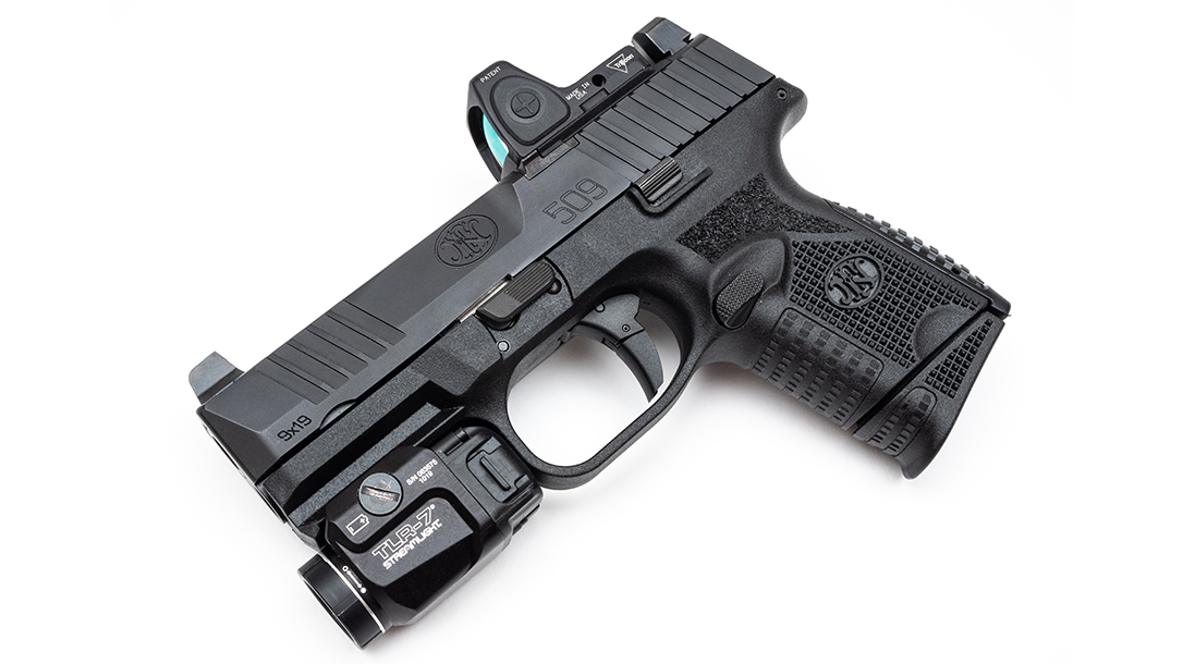 With the addition of a tactical light, the 509 C MRD is well-suited for both EDC and home defense.