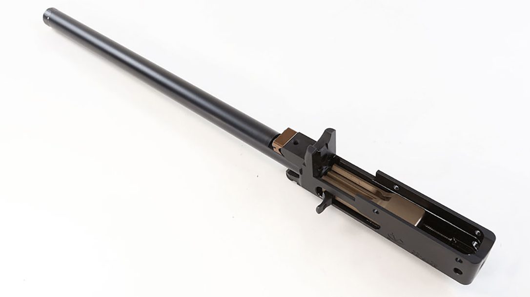 A .920-inch bull barrel helps deliver on accuracy potential.
