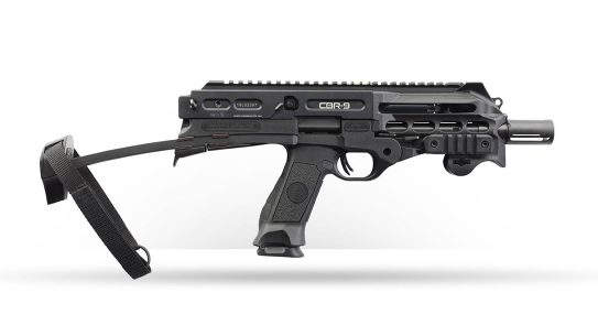 The new Chiappa CBR-9 features a telescoping brace to become like a PDW.