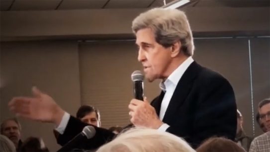 John Kerry said no one needs an AR-16 or long clip while campaigning for Joe Biden.