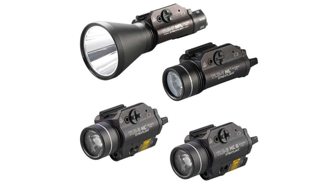 Now blasting 1,000 lumens of white light, the Streamlight TLR series of weapon-mounted lights help you control the darkness for home defense or carry.