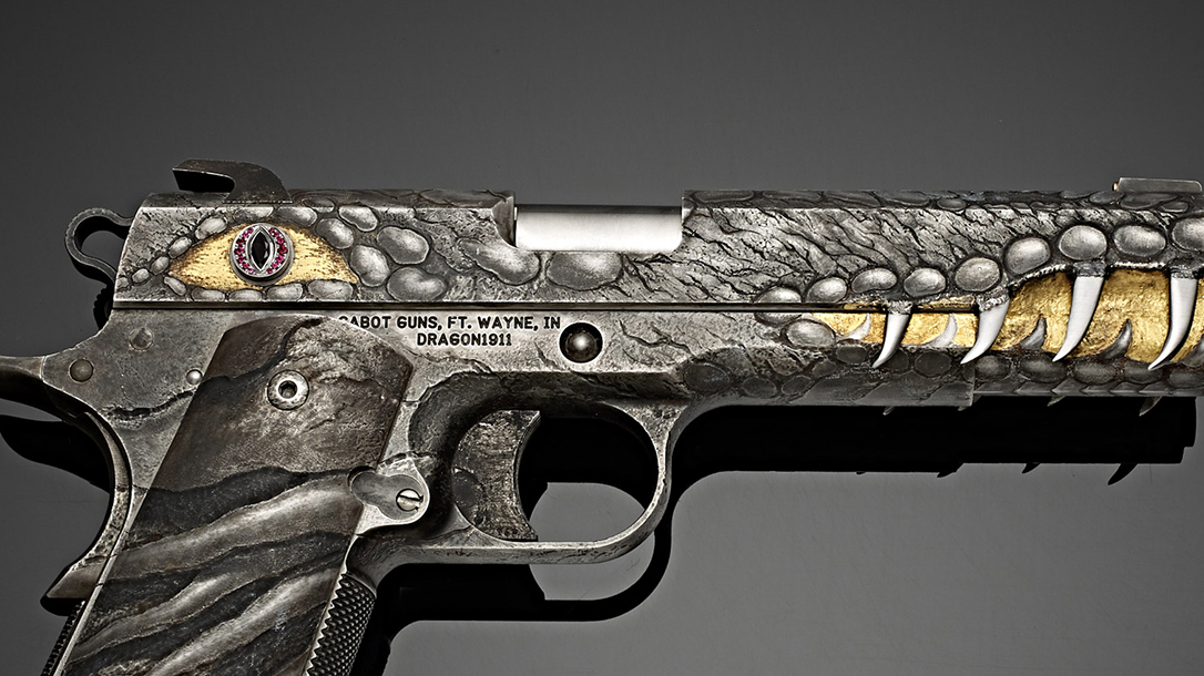The Dragon Fire delivers a look seldom found in gunmaking.