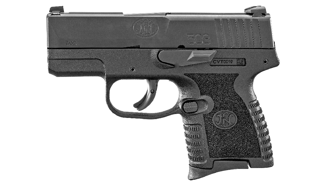 With a slide width of a mere 0.9-inch, the new pistol should carry well.