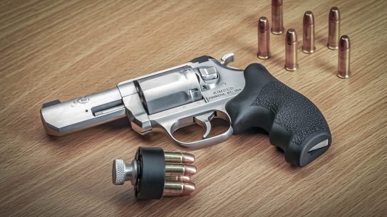 Hogue releases its rubber grip for the Kimber K6s revolver.