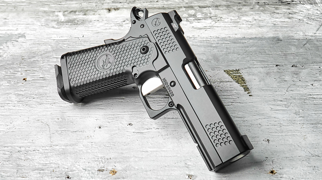 The TRS Commander becomes Nighthawk's first double-stack 9mm on a Commander frame.