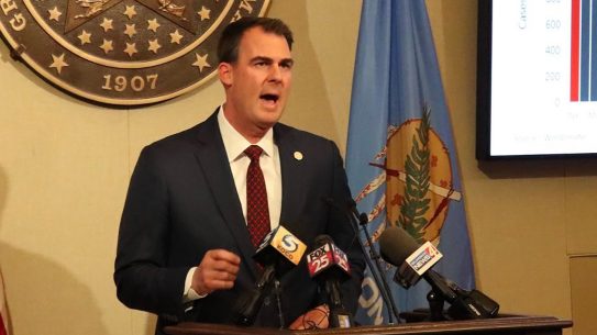 Oklahoma Governor Kevin Stitt signed into law a ban on red flag laws in Oklahoma.